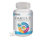 OMEGA 3 + vitamín D, vitamín K2 a vitamín E