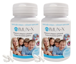 IMUN-X 1+1 ZADARMO - pre imunitu detí i dospelých - 10 aktívnych zložiek