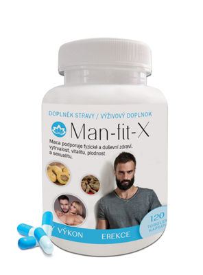 Man-fit-X - fyzický výkon, vitalita, vytrvalosť, sexualita, plodnosť