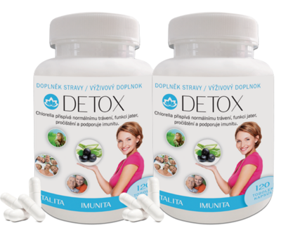 DETOX 1+1 ZADARMO - detoxikácia, prečistenie a posilnenie organizmu